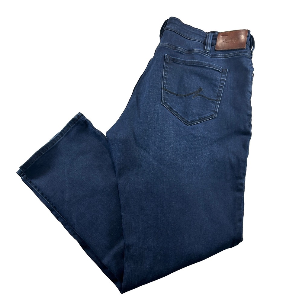 34 Heritage Charisma Jeans Men 40x32 Blue Classic Comfort Rise Dark Wash Stretch